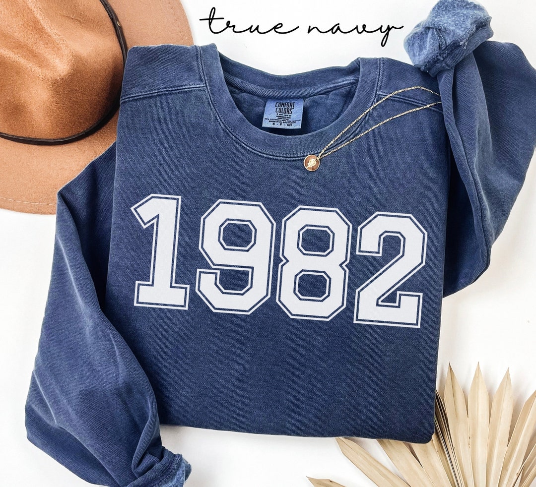 Personalized 1982 Birthday Shirt For Men - Vintage 42nd Birthday Gift, Custom Year & Size