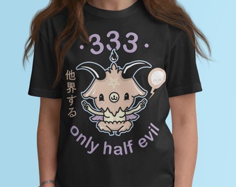 333 half evil moletom com capuz