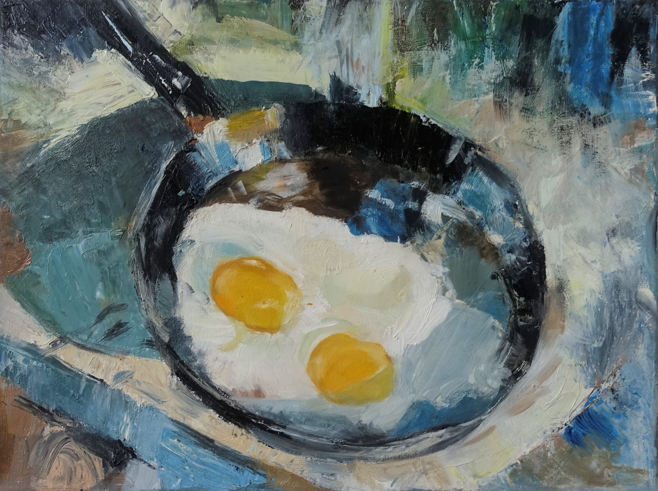 Freud'S Iconic Egg Painting - cz9lzhu
