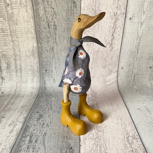 Decorated Wooden Ducks - Daisy Design *Wooden Spoons/coasters/gift sets available*