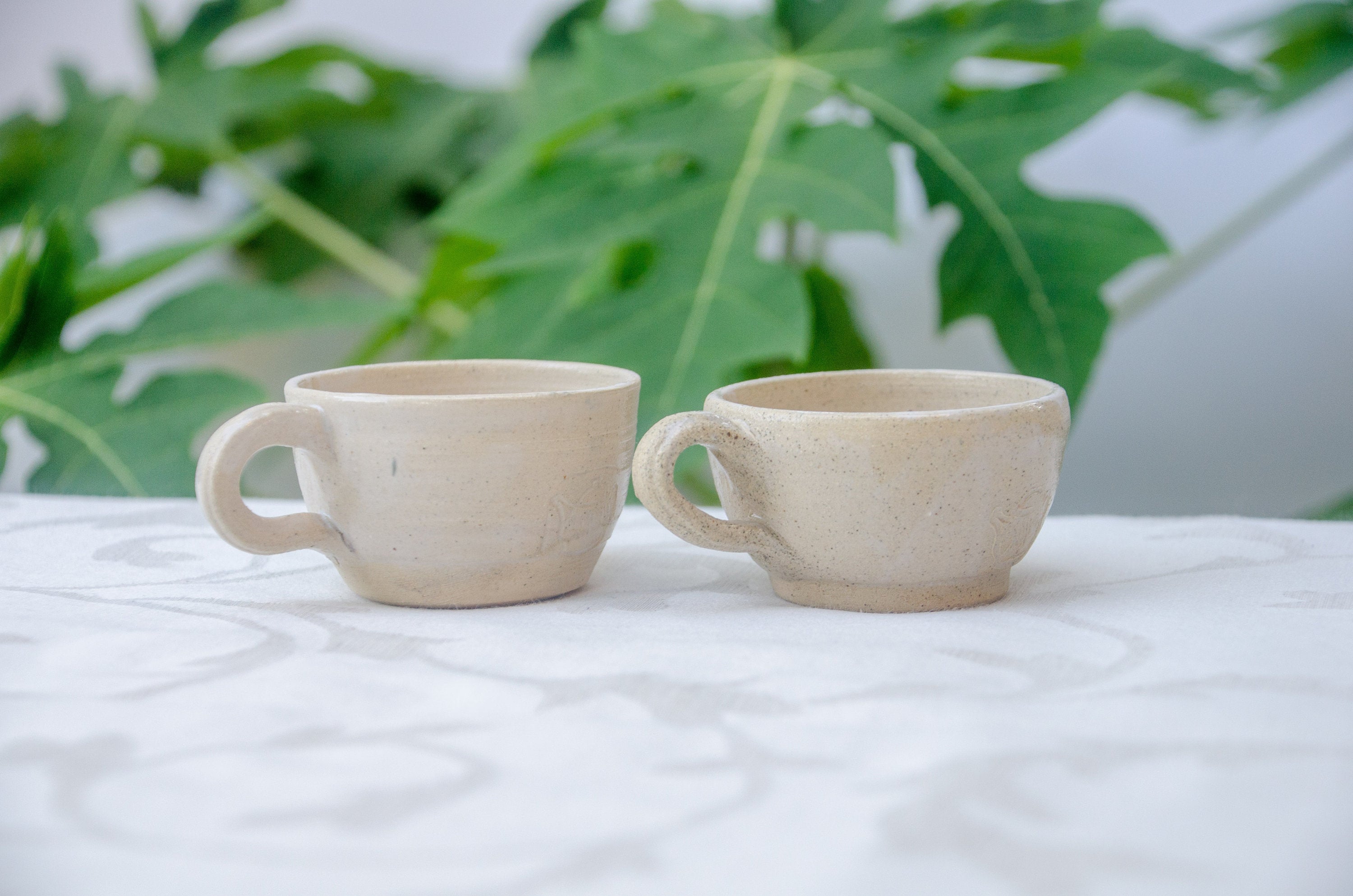 Porcelain Espresso Cups with Saucers and Spoons Set of 6, DeeCoo 2.5 oz  Coffee Cup and Saucer Set, S…See more Porcelain Espresso Cups with Saucers  and