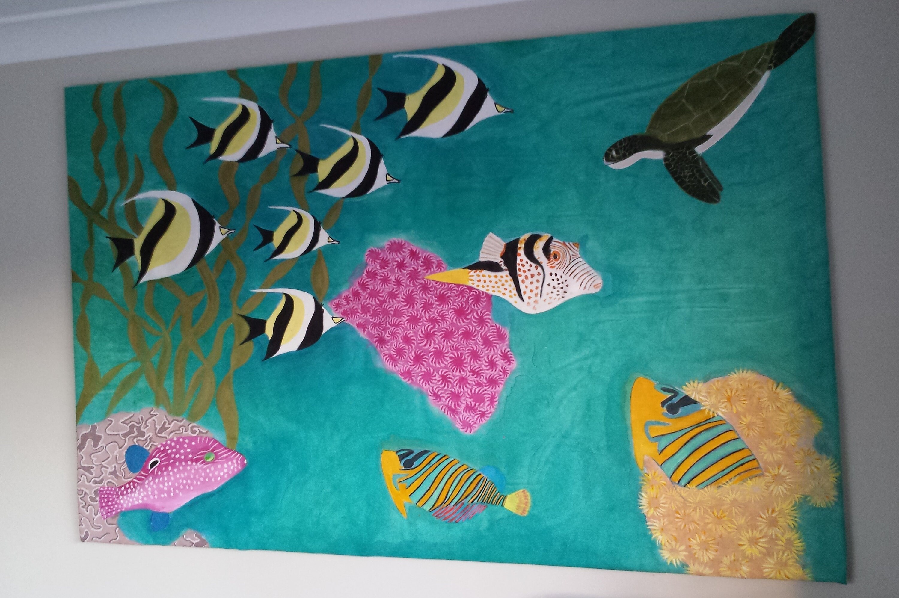 Sea Life Wall Art/kids Room Decor/marine Life Wall Art/hand Etsy UK