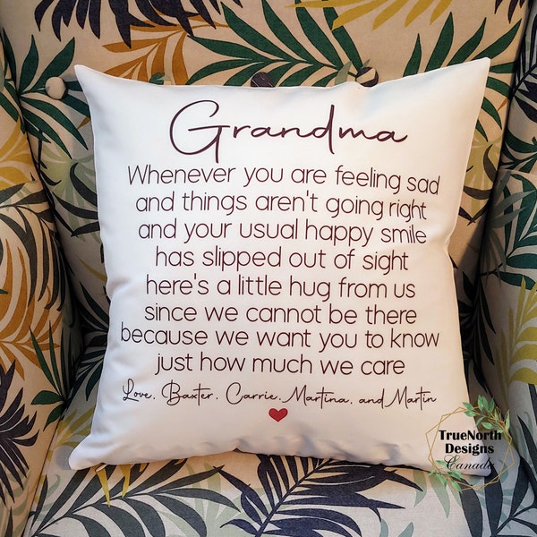 Grandma Pillow Etsy