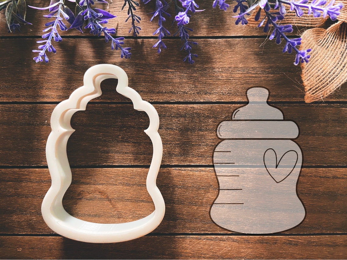 Baby Bottle Cookie Cutter Etsy