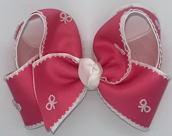 Bubblegum Bow with Pearl Bows