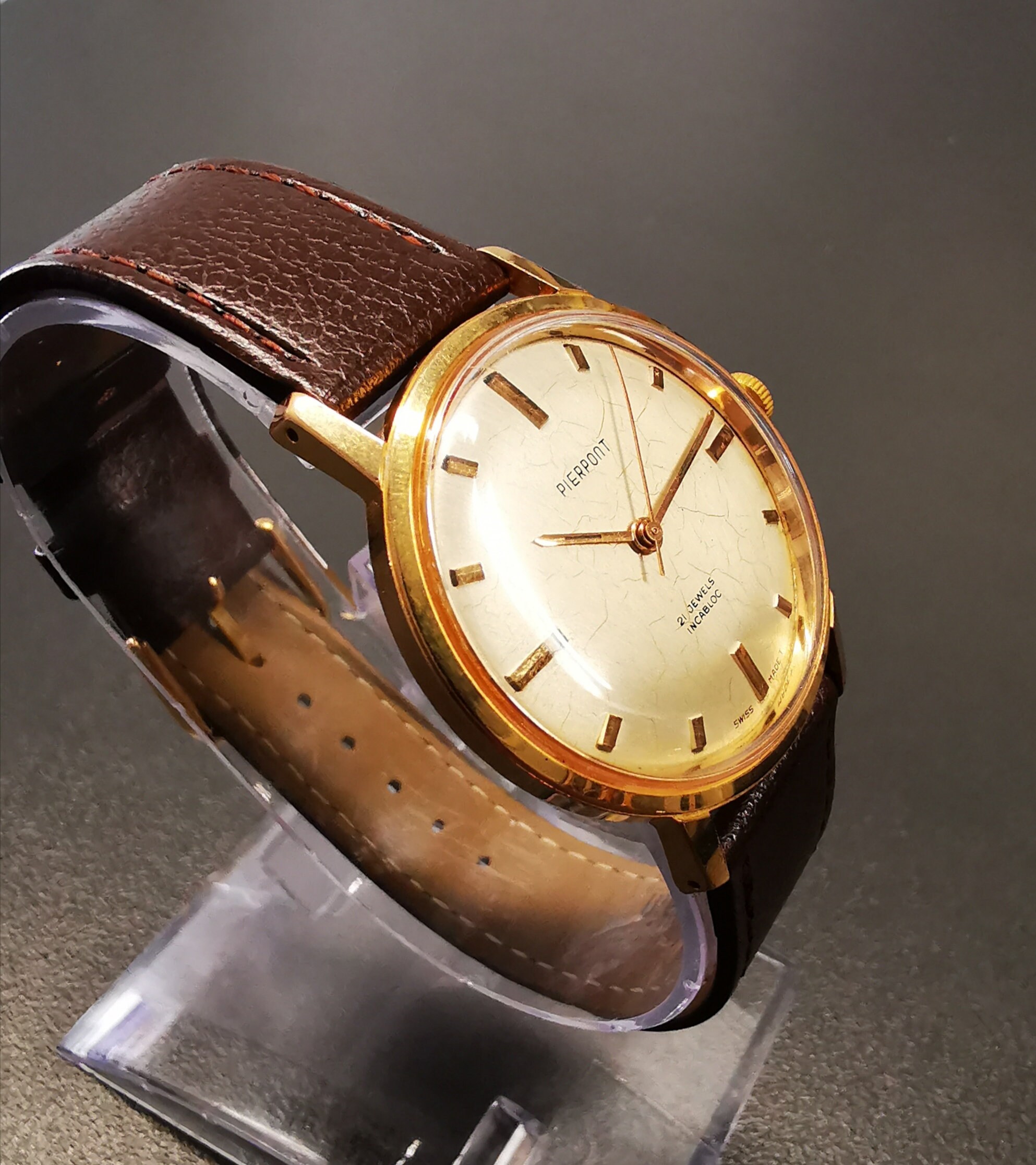 Pierpont 1960's ETA 2390 with 17 Jewels Incabloc Vintage Etsy