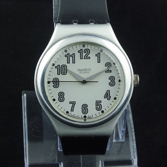 Vintage SWISS Men's Wrist Watch Swatch Irony Aluminum 1995 - Etsy Canada
