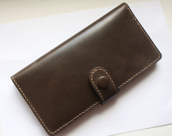 Handmade Italian Leather Passport Wallet: Travel Gift