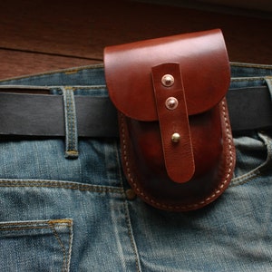 edc Marsupio in pelle, Marsupio in pelle EDC, Portamonete in pelle, Porta carte in pelle, regalo per uomo. Regalo per cacciatore