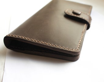 Leather Passport Wallet, Leather Travel Wallet, Leather Passport Holder, Travel gift