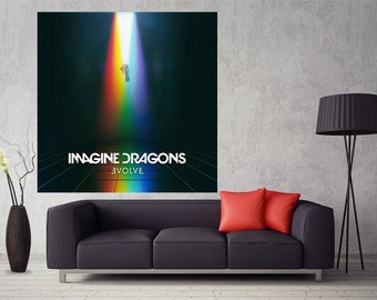 Imagine Dragons Thunder Custom New Art Silk Poster Wall Decor
