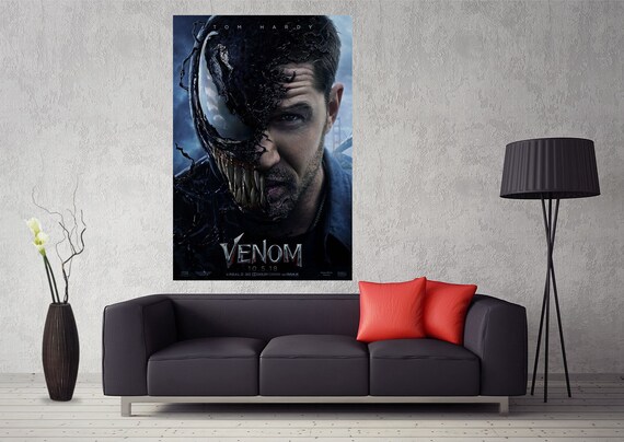 Venom Marve Movie Art Silk Canvas Poster 13x20 24x36 inch