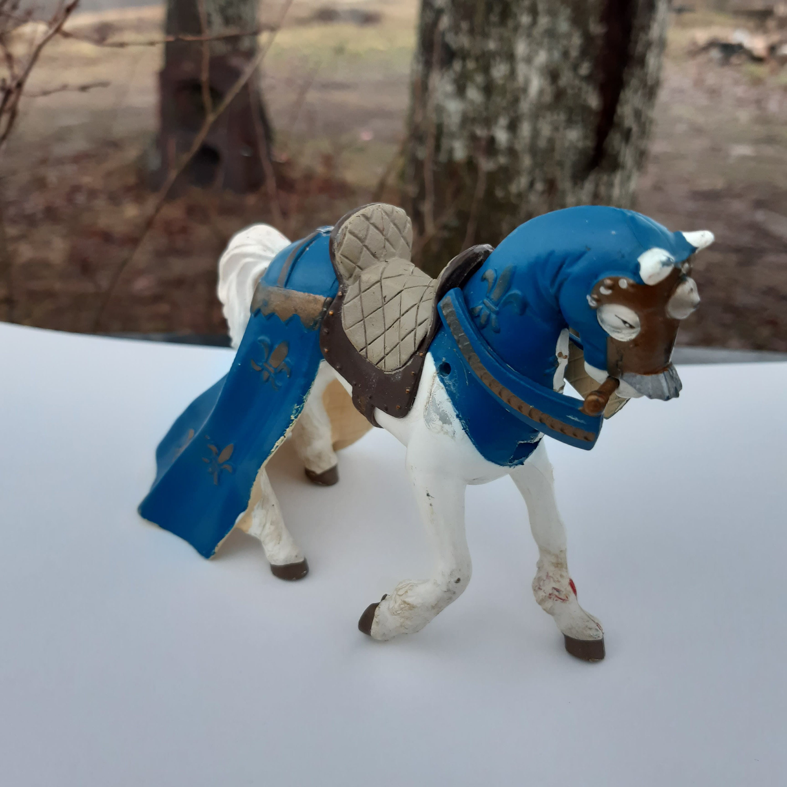 ヴィンテージ騎士馬の置物、中世の装飾 - Etsy 日本