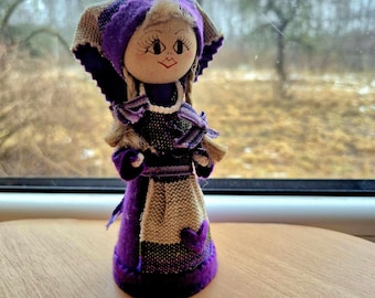 ヴィンテージ シャーロット・ワイブル スウェーデン人形：手作りの