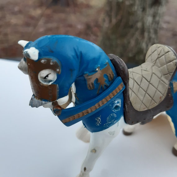 ヴィンテージ騎士馬の置物、中世の装飾 - Etsy 日本
