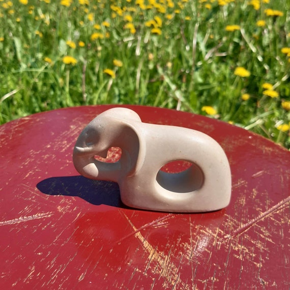 大理石の象の置物、象の像、石の象。ヴィンテージの置物 - Etsy 日本