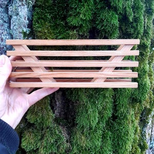 Wooden Coffee Filter Holder Napkin holder wall handing holder minimalist style
