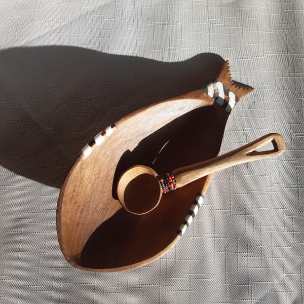 Wooden Fish Bowl - Etsy