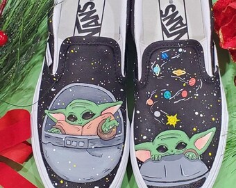 painted vans shoes