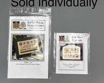 Little House Needleworks Cross Stitch Pattern Chart: Hometown Holiday Tree Lot