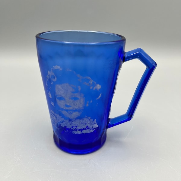 Cobalt Blue Shirley Temple Childrens Mug