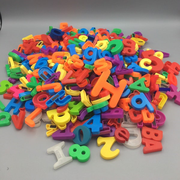 Abc Letter Magnets - Etsy