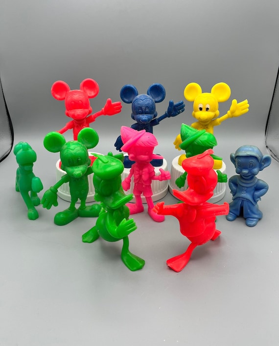 Vintage Disney Plastic Mini Figures 