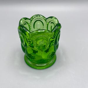 Creative Co-Op, Pink And Green Glass Toothpick Holder With Strawberry