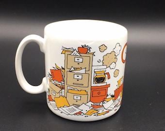 American Greetings Stoneware Office Mug