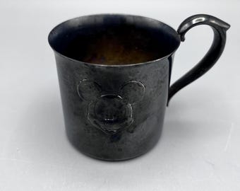 Disney Reed & Barton Mickey Mouse Silver Plated Child Cup
