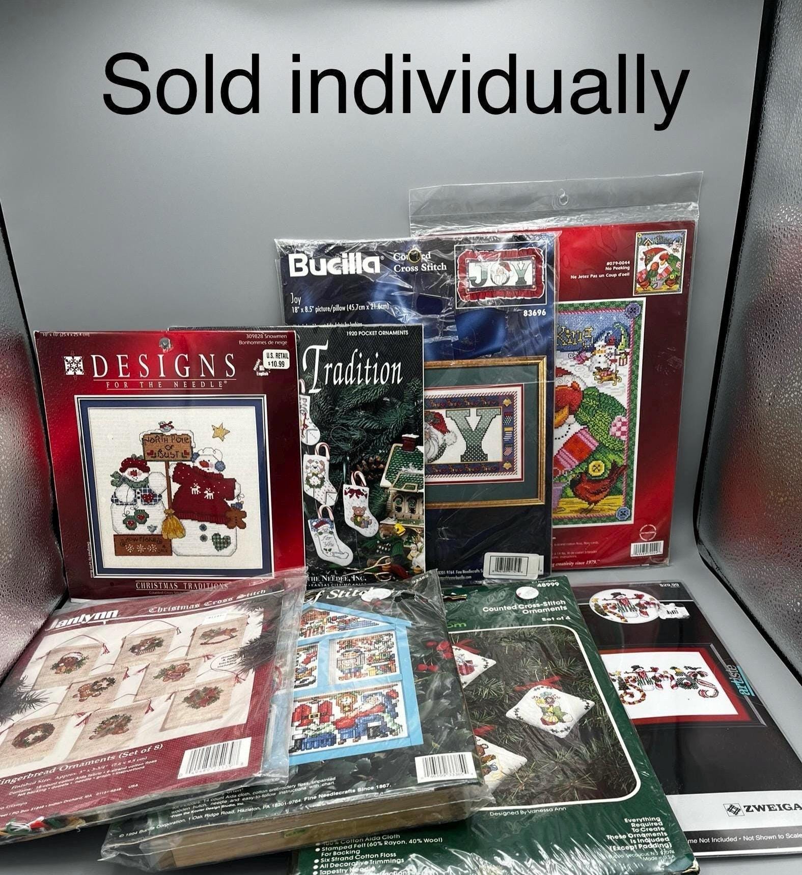 Christmas Cross Stitch Craft Kit - Etsy