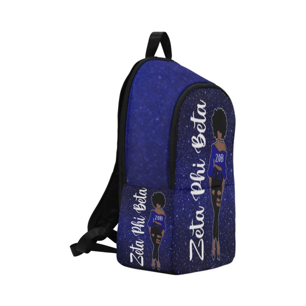 Zeta Phi Beta Backpack Zeta Phi Beta Sorority Bag Etsy
