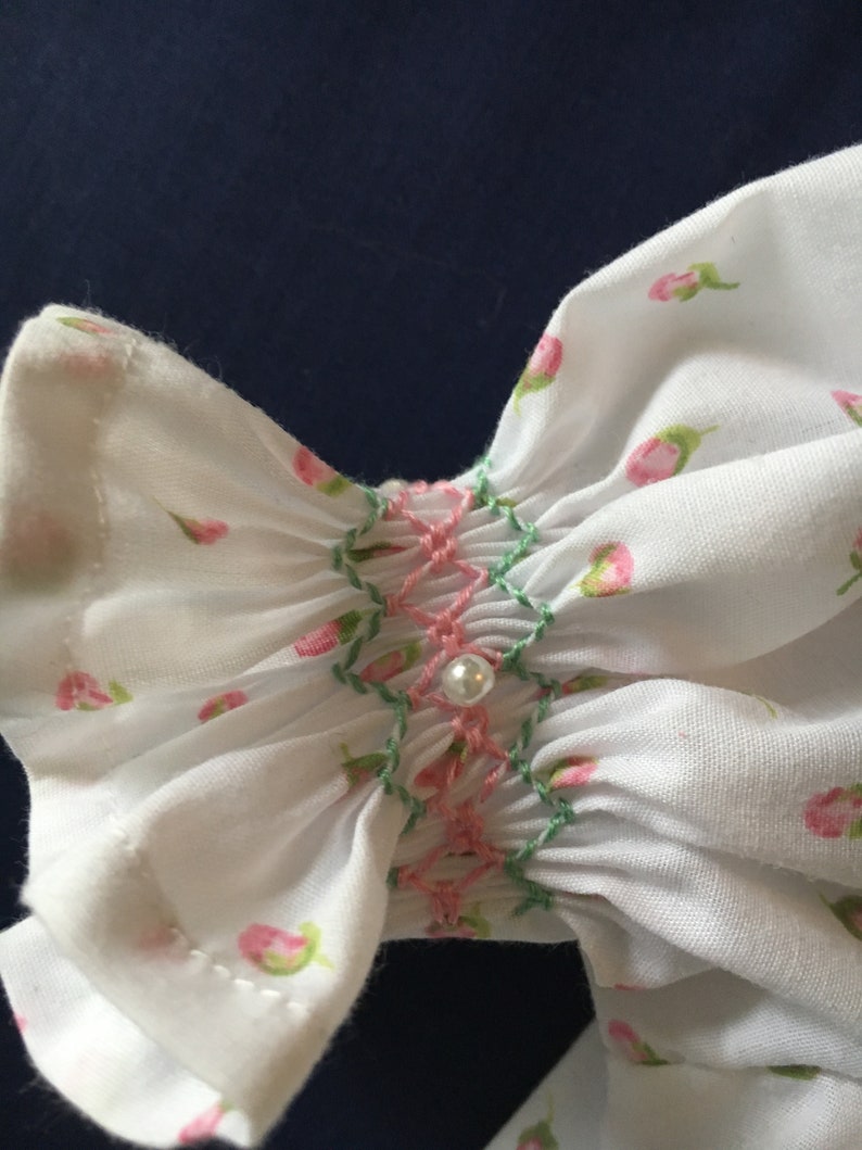 Anna Handsmocked Girl Dress