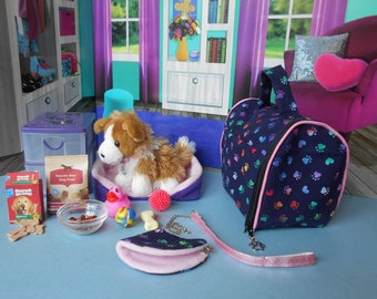 Leash Collar Fits Grace Pet Bon Bon Dog for American Girl Doll 18/" Accessories