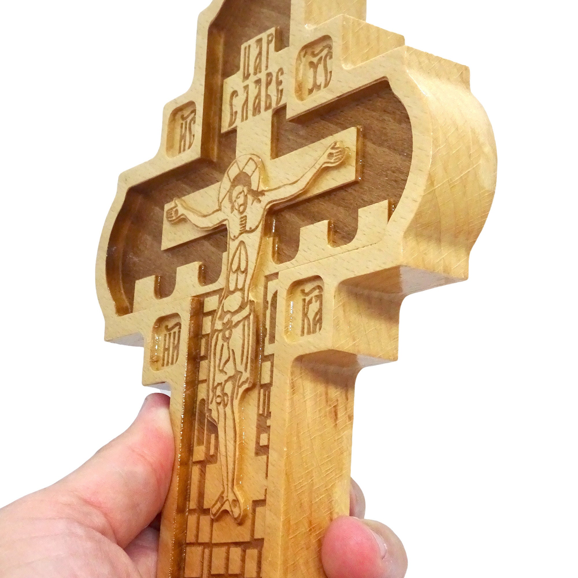 Orthodox Christian Wall Wooden Cross Christian Wall Decor | Etsy