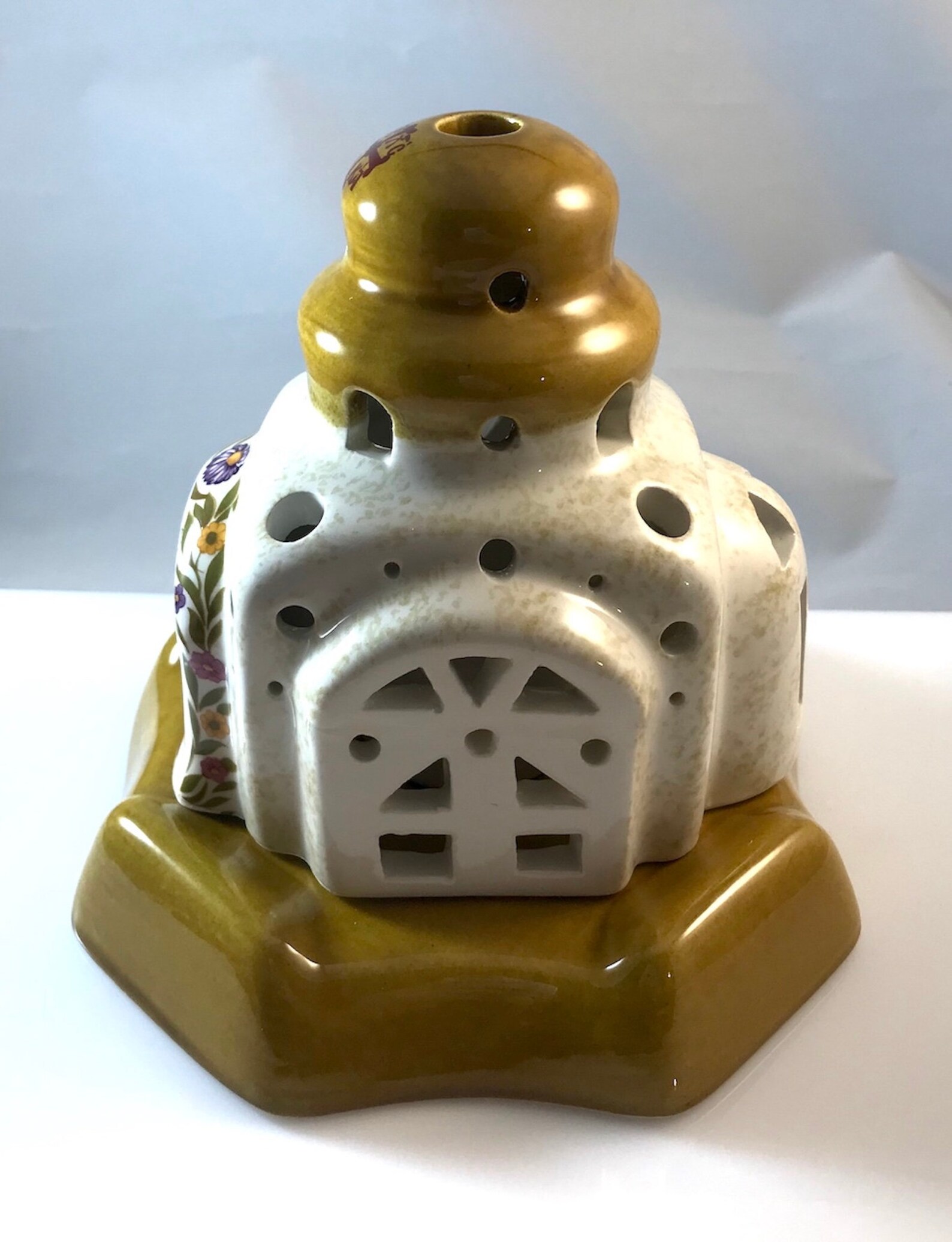 Vigil Lamp Ceramic Candle Holder Etsy