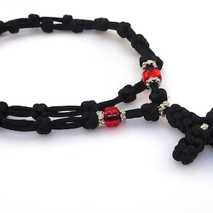 Traditional Handmade Orthodox Prayer Rope with 33 knots, Stretched Knot Prayer Rope
