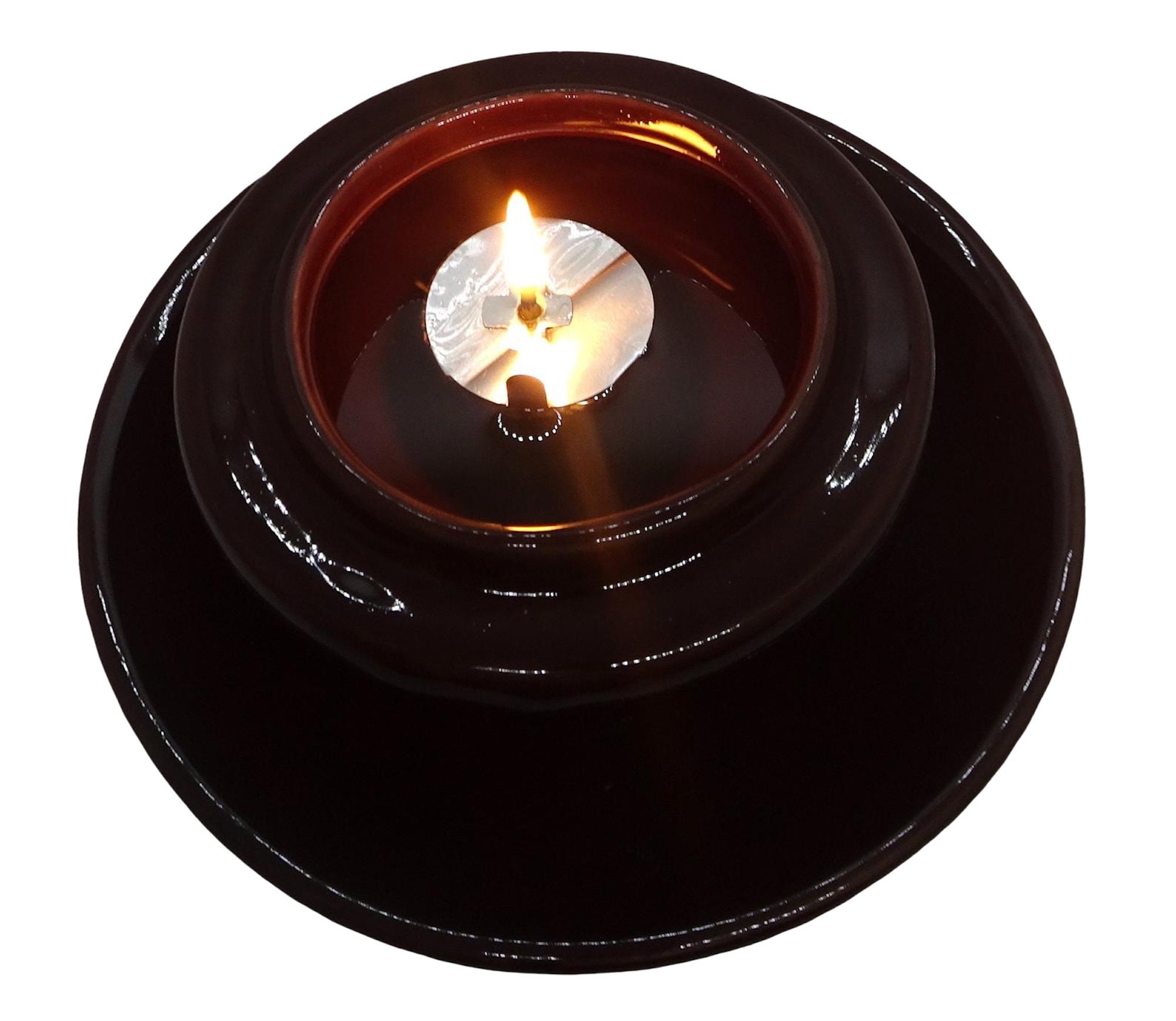 Ceramic Oil Burner Tea Light Candle Holder Orthodox Vigil Etsy