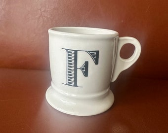 Anthropologie Limited Monogram U Mug