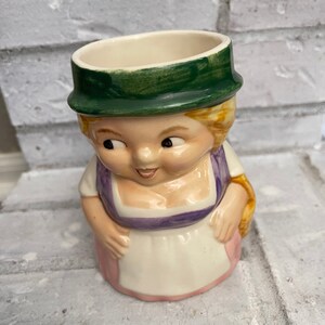 West Germany Goebel Mug Stein Woman