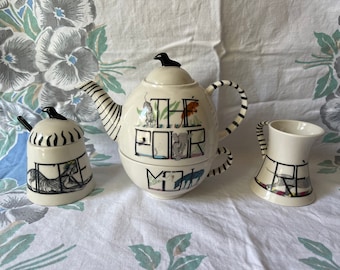 Brand New 7 Piece Balducci for Anthropologie Tea for One