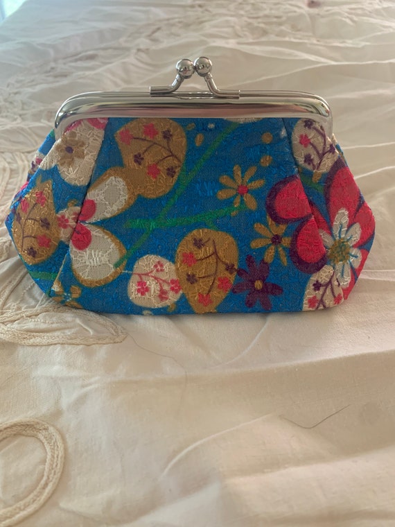 Cute 60’s Flower Child Coin Purse - image 7