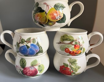 Stunning Vibrant 80’s Original Pomona Portmeirion 10oz Mug