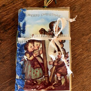 Handmade Christmas Mini Journal