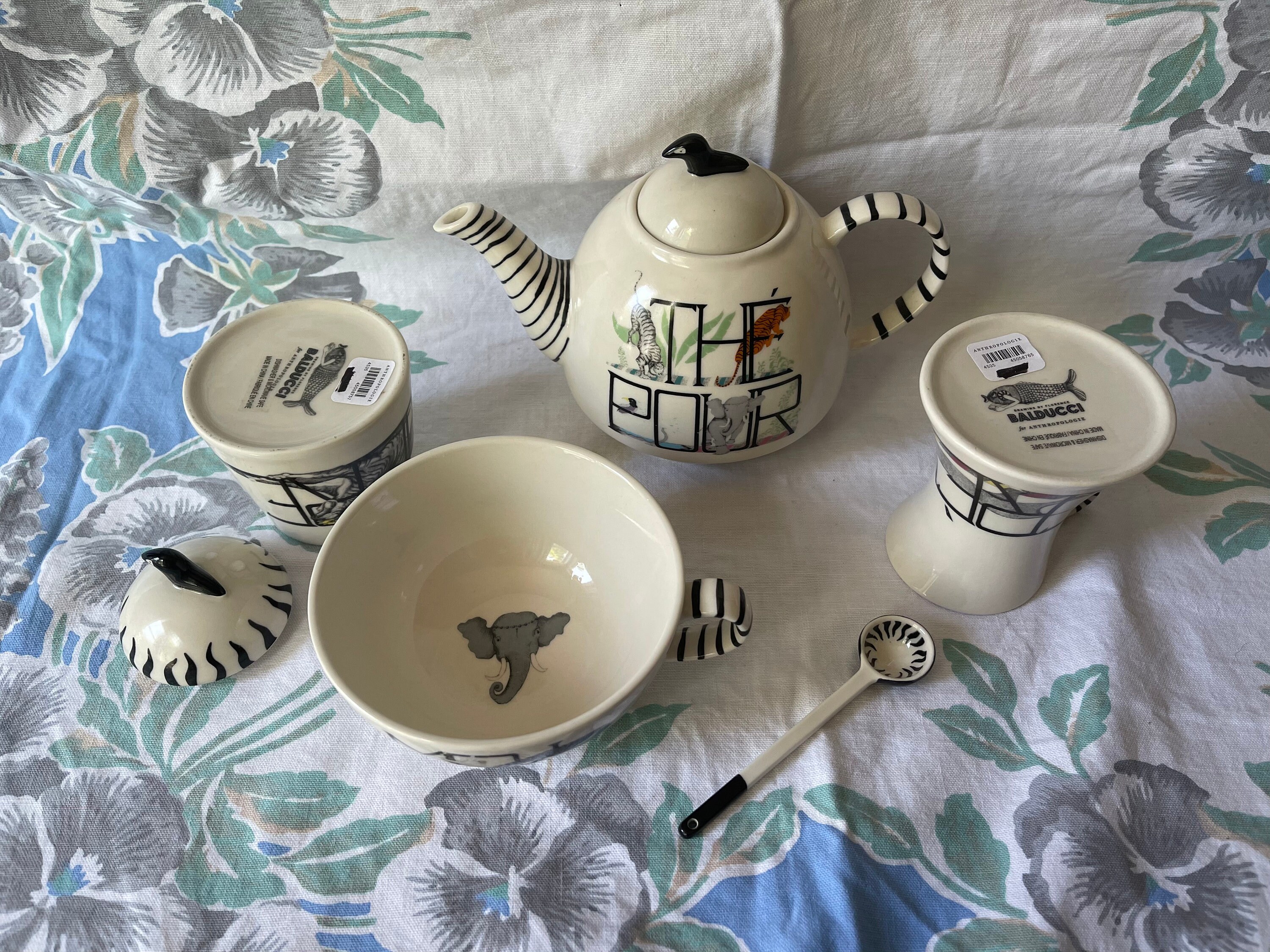 Brand New 7 Piece Balducci for Anthropologie Tea for One Etsy Canada