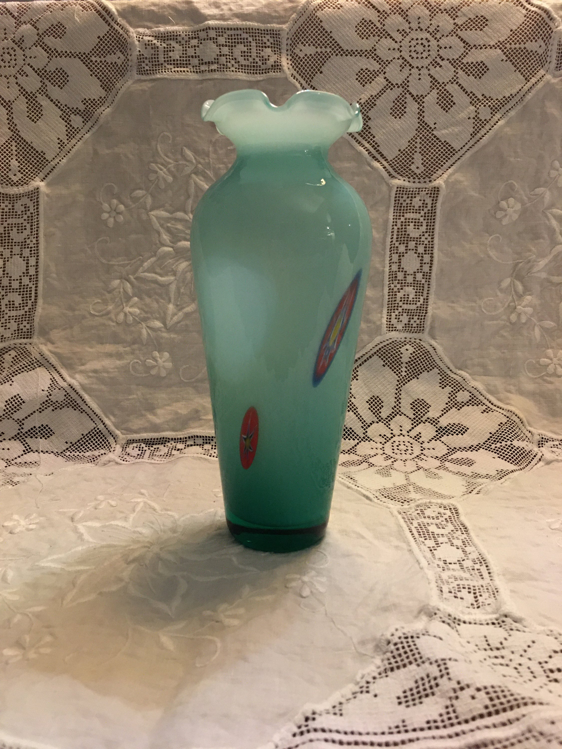 ムラーノ ミルフィオリ 花瓶 - Etsy 日本