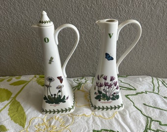 Vintage Portmeirion Oil and Vinegar Set