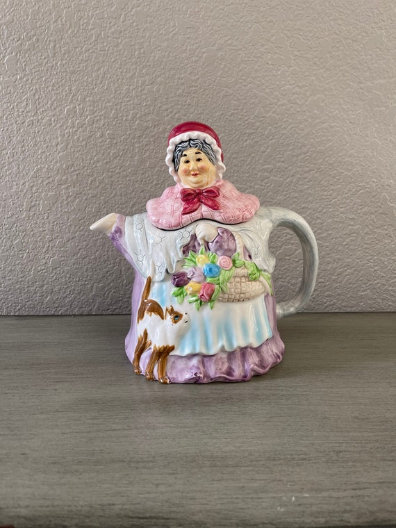 TAKAHASHI San Franciscoティーポット 水差し アンティーク Hand Painted Teapot Takahashi San Francisco Japan - Etsy