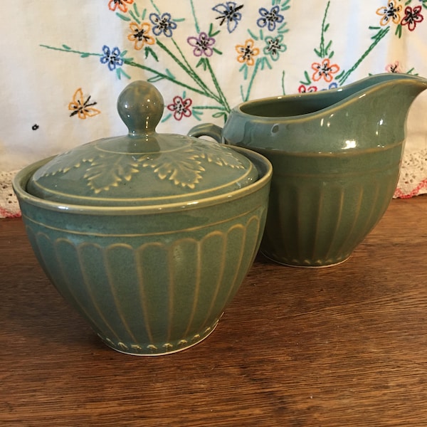 Creamer and Sugar Set Etsy