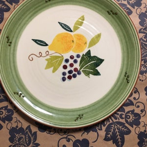2 Handmade in Portugal Salad Plates